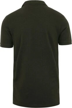 KnowledgeCotton Apparel Polo Donkergroen -Kleding Kortingswinkel 77623 4