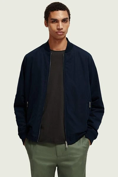 Scotch And Soda Reversible Bomberjas Navy 4 Scotch And Soda Reversible Bomberjas Navy - Afbeelding 2