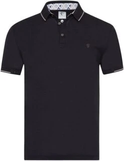 R2 Amsterdam Poloshirt Zwart -Kleding Kortingswinkel 77649 1 1
