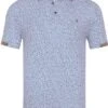 R2 Amsterdam Poloshirt Print Blauw 2 R2 Amsterdam Poloshirt Print Blauw -Kleding Kortingswinkel 77652 1