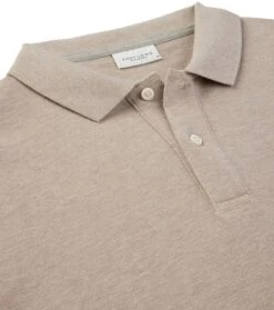 Profuomo Polo Beige Melange -Kleding Kortingswinkel 77671 2