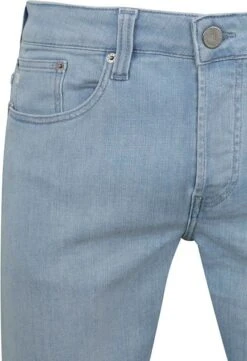 MUD Jeans Denim Slimmer Rick Lichtblauw -Kleding Kortingswinkel 77701 2 1