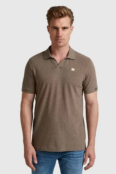 Vanguard Poloshirt Piqué Bruin 4 Vanguard Poloshirt Piqué Bruin - Afbeelding 2