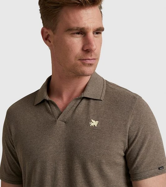 Vanguard Poloshirt Piqué Bruin 7 Vanguard Poloshirt Piqué Bruin - Afbeelding 5