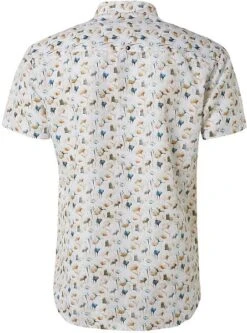 No-Excess No Excess Short Sleeve Overhemd Linnen Multicolour -Kleding Kortingswinkel 77712 6