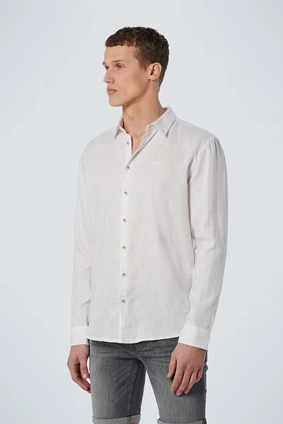 No-Excess No Excess Overhemd Linnen Wit 4 No-Excess No Excess Overhemd Linnen Wit - Afbeelding 2