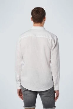 No-Excess No Excess Overhemd Linnen Wit 10 No-Excess No Excess Overhemd Linnen Wit -Kleding Kortingswinkel 77714 3