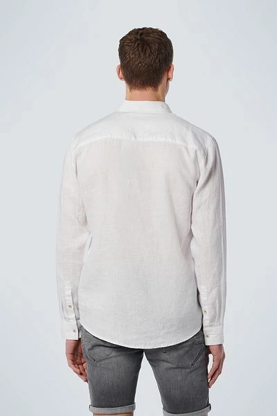 No-Excess No Excess Overhemd Linnen Wit 5 No-Excess No Excess Overhemd Linnen Wit - Afbeelding 3