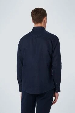 No-Excess No Excess Overhemd Linnen Navy 10 No-Excess No Excess Overhemd Linnen Navy -Kleding Kortingswinkel 77716 3