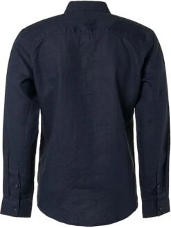 No-Excess No Excess Overhemd Linnen Navy 13 No-Excess No Excess Overhemd Linnen Navy -Kleding Kortingswinkel 77716 6