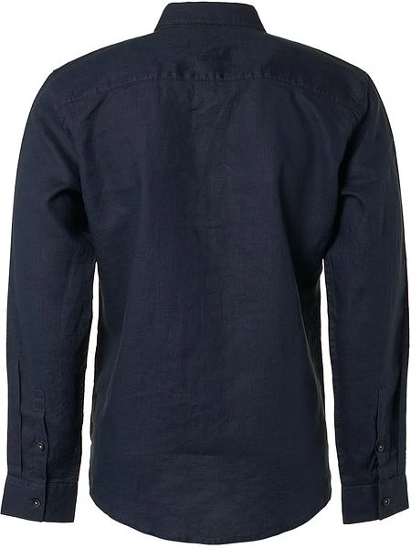 No-Excess No Excess Overhemd Linnen Navy 8 No-Excess No Excess Overhemd Linnen Navy - Afbeelding 6