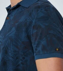 No-Excess No Excess Polo Print Carbon Blauw 12 No-Excess No Excess Polo Print Carbon Blauw -Kleding Kortingswinkel 77719 5