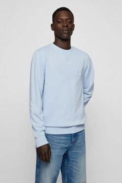 Hugo Boss Sweater Westart Lichtblauw -Kleding Kortingswinkel 77720 2 1