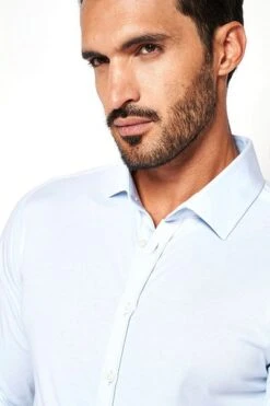 Desoto Overhemd Kent Lichtblauw -Kleding Kortingswinkel 77724 4