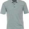 Casa Moda Polo Stretch Melange Lichtgroen -Kleding Kortingswinkel 77726 5