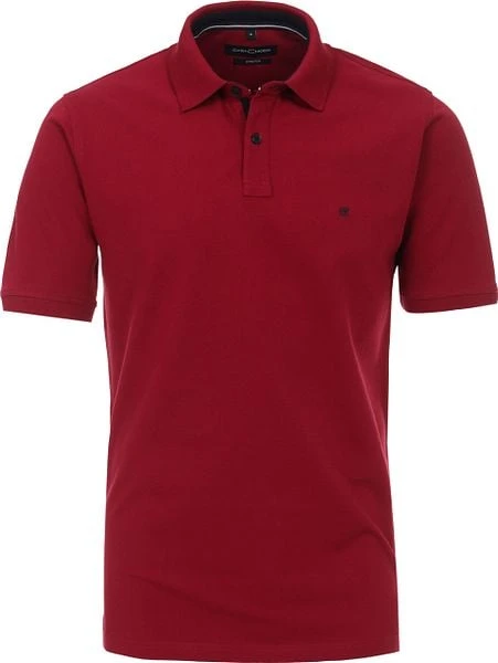 Casa Moda Polo Stretch Bordeaux 7 Casa Moda Polo Stretch Bordeaux - Afbeelding 5