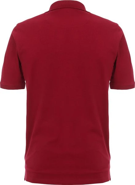 Casa Moda Polo Stretch Bordeaux 6 Casa Moda Polo Stretch Bordeaux - Afbeelding 4