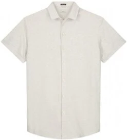Dstrezzed Short Sleeve Overhemd Ecru