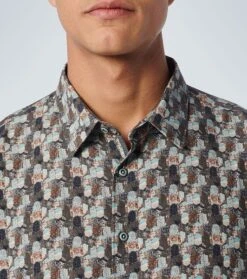 No-Excess No Excess Short Sleeve Overhemd Print Groen 12 No-Excess No Excess Short Sleeve Overhemd Print Groen -Kleding Kortingswinkel 77760 5