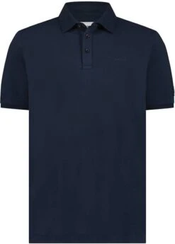 State Of Art Pique Polo Logo Donkerblauw -Kleding Kortingswinkel 77764 1 1
