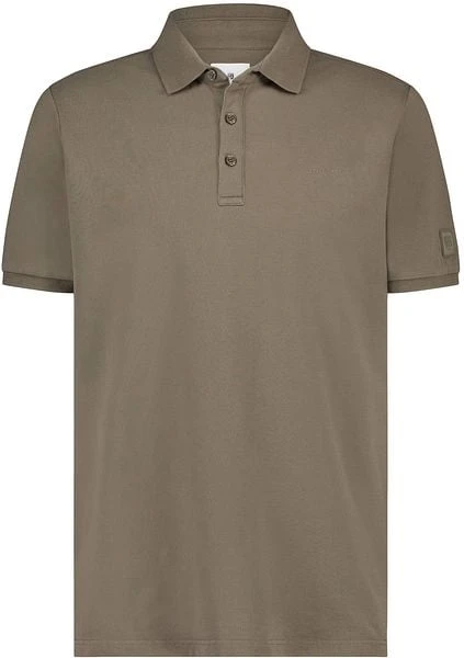 State Of Art Pique Polo Logo Sepia 7 State Of Art Pique Polo Logo Sepia - Afbeelding 5