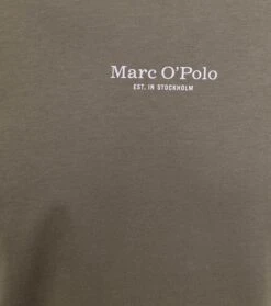 Marc O'Polo T-Shirt Logo Groen 10 Marc O'Polo T-Shirt Logo Groen -Kleding Kortingswinkel 77776 3