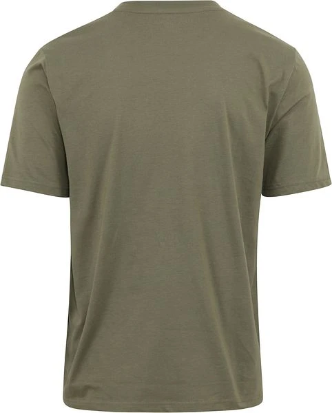Marc O'Polo T-Shirt Logo Groen 6 Marc O'Polo T-Shirt Logo Groen - Afbeelding 4