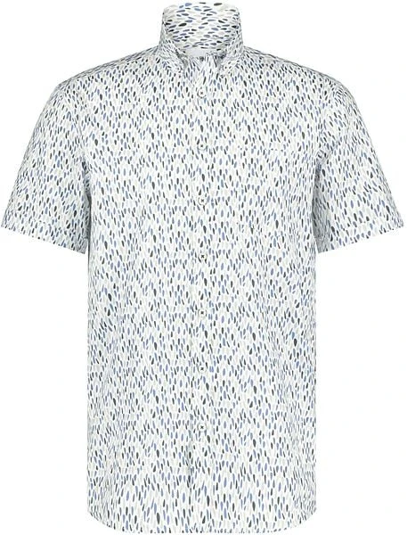 State Of Art Short Sleeve Overhemd Print Blauw 7 State Of Art Short Sleeve Overhemd Print Blauw - Afbeelding 5