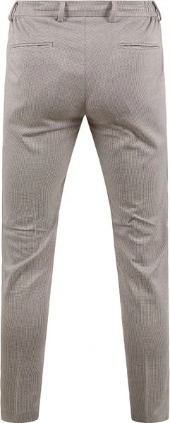 Suitable Pantalon Jersey Pied De Poule Beige 6 Suitable Pantalon Jersey Pied De Poule Beige - Afbeelding 4