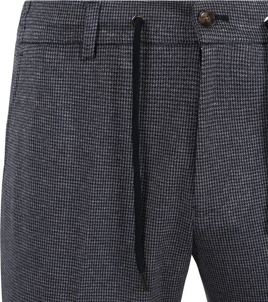 Suitable Pantalon Jersey Pied De Poule Navy 8 Suitable Pantalon Jersey Pied De Poule Navy - Afbeelding 6