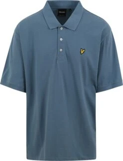 Lyle And Scott Polo Mid Blauw