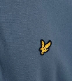 Lyle And Scott Polo Mid Blauw -Kleding Kortingswinkel 77877 5