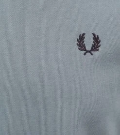 Fred Perry Sweater Logo Mid Blauw 10 Fred Perry Sweater Logo Mid Blauw -Kleding Kortingswinkel 77914 3