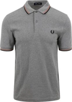 Fred Perry Polo M3600 Mid Grijs 12 Fred Perry Polo M3600 Mid Grijs -Kleding Kortingswinkel 77916 1 1