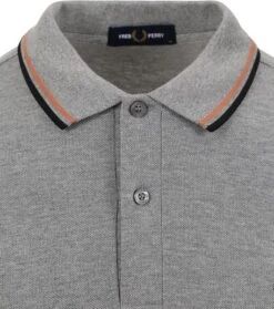 Fred Perry Polo M3600 Mid Grijs 13 Fred Perry Polo M3600 Mid Grijs -Kleding Kortingswinkel 77916 2 1