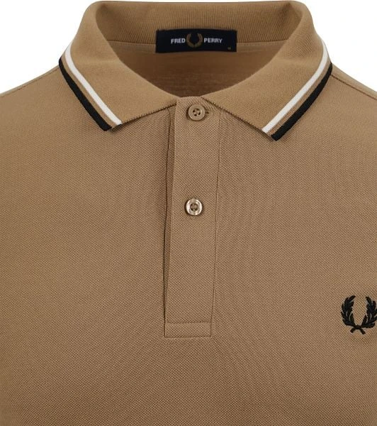 Fred Perry Polo M3600 Beige 8 Fred Perry Polo M3600 Beige - Afbeelding 6