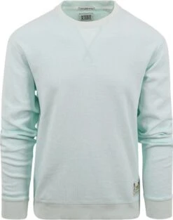 Scotch And Soda Pullover Structuur Lichtgroen