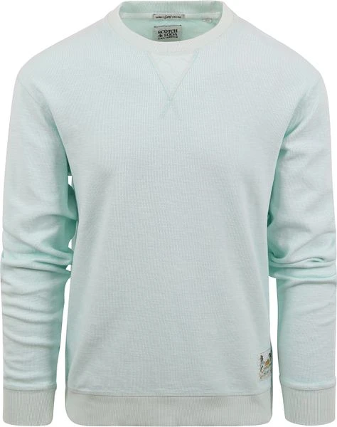 Scotch And Soda Pullover Structuur Lichtgroen 3 Scotch And Soda Pullover Structuur Lichtgroen