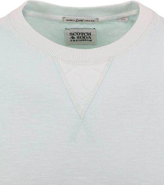 Scotch And Soda Pullover Structuur Lichtgroen 4 Scotch And Soda Pullover Structuur Lichtgroen - Afbeelding 2