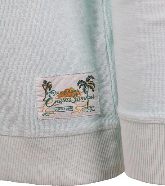 Scotch And Soda Pullover Structuur Lichtgroen 5 Scotch And Soda Pullover Structuur Lichtgroen - Afbeelding 3