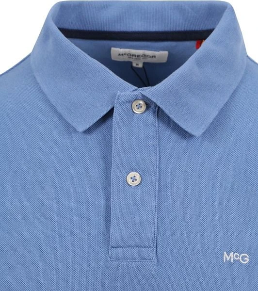 McGregor Piqué Polo Blauw 8 McGregor Piqué Polo Blauw - Afbeelding 6