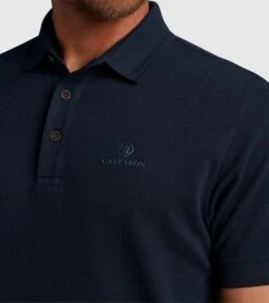 Cast Iron Poloshirt Navy -Kleding Kortingswinkel 77993 5