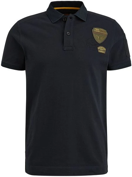 PME Legend Poloshirt Logo Navy 3 PME Legend Poloshirt Logo Navy
