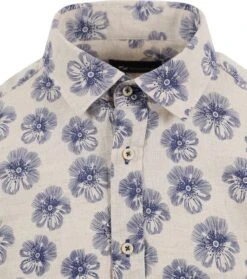 Suitable Short Sleeve Overhemd Simon Blauw -Kleding Kortingswinkel 78035 2 1