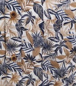 Suitable Short Sleeve Overhemd Simon Blauw Beige -Kleding Kortingswinkel 78038 3