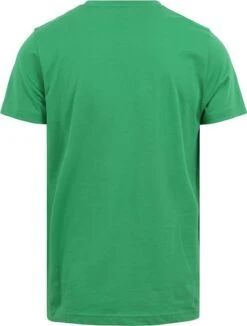 Gant T-shirt Shield Logo Groen -Kleding Kortingswinkel 78060 4