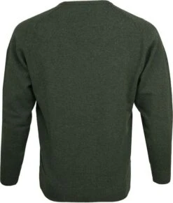 William Lockie Pullover Lamswol Moss Groen V -Kleding Kortingswinkel 819 7 1