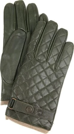 Laimbock Quilted Handschoen Blacos Olive