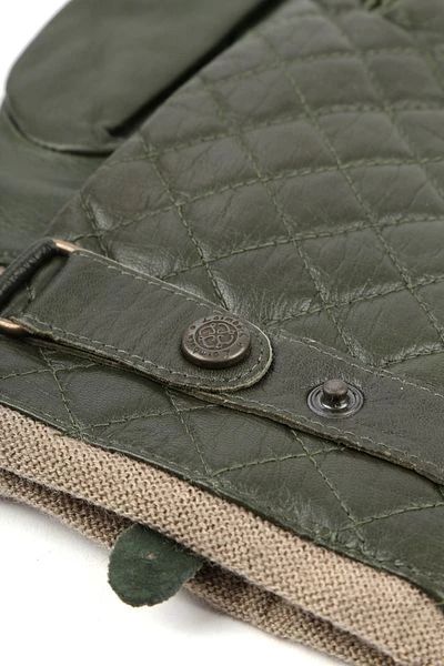 Laimbock Quilted Handschoen Blacos Olive 4 Laimbock Quilted Handschoen Blacos Olive - Afbeelding 2