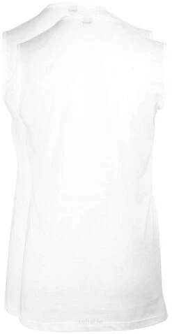 Alan Red Minto Singlet Mouwloos Wit (2Pack) -Kleding Kortingswinkel 9003 4 1